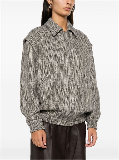 Houndstooth Bomber Jacket GOLDEN GOOSE | GWP01952P00161782696